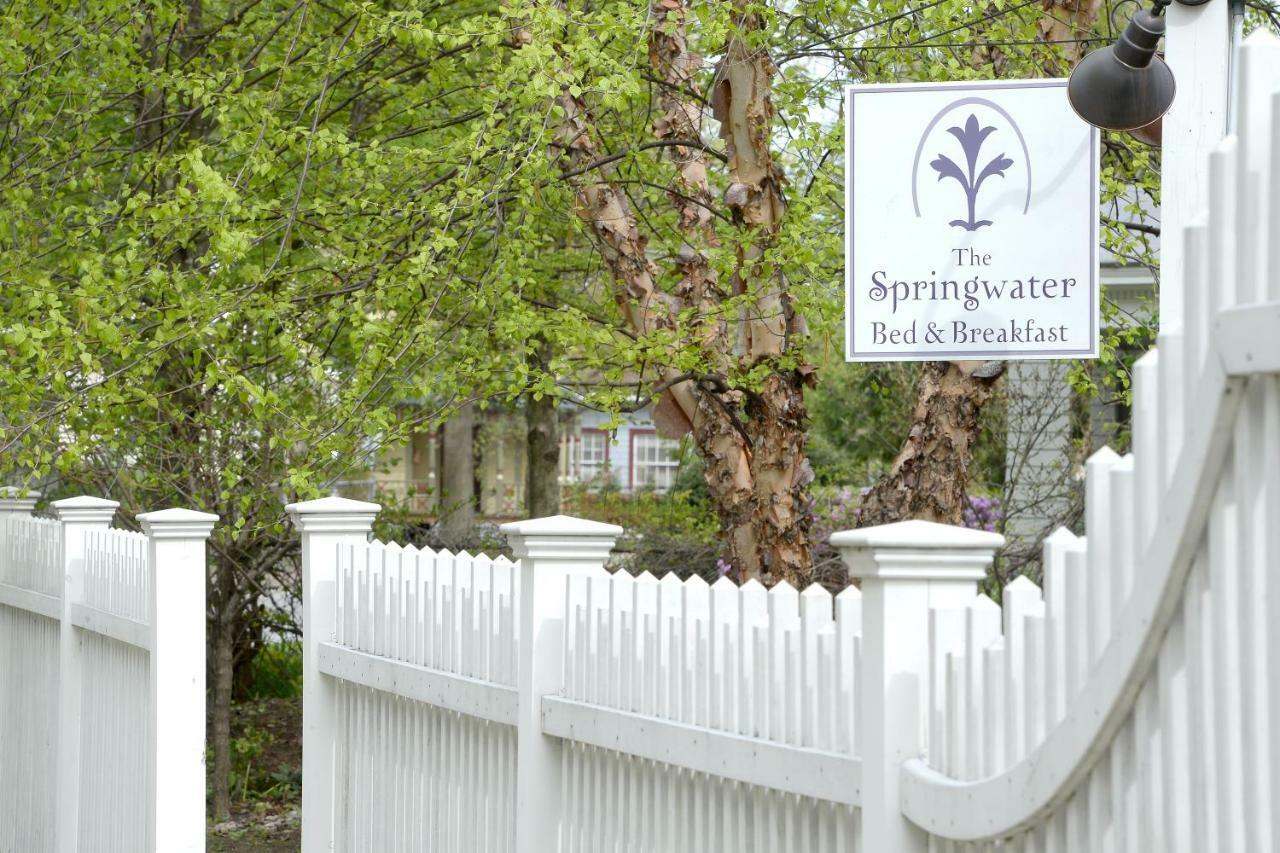 The Springwater Bed And Breakfast Саратога-Спрингс Экстерьер фото